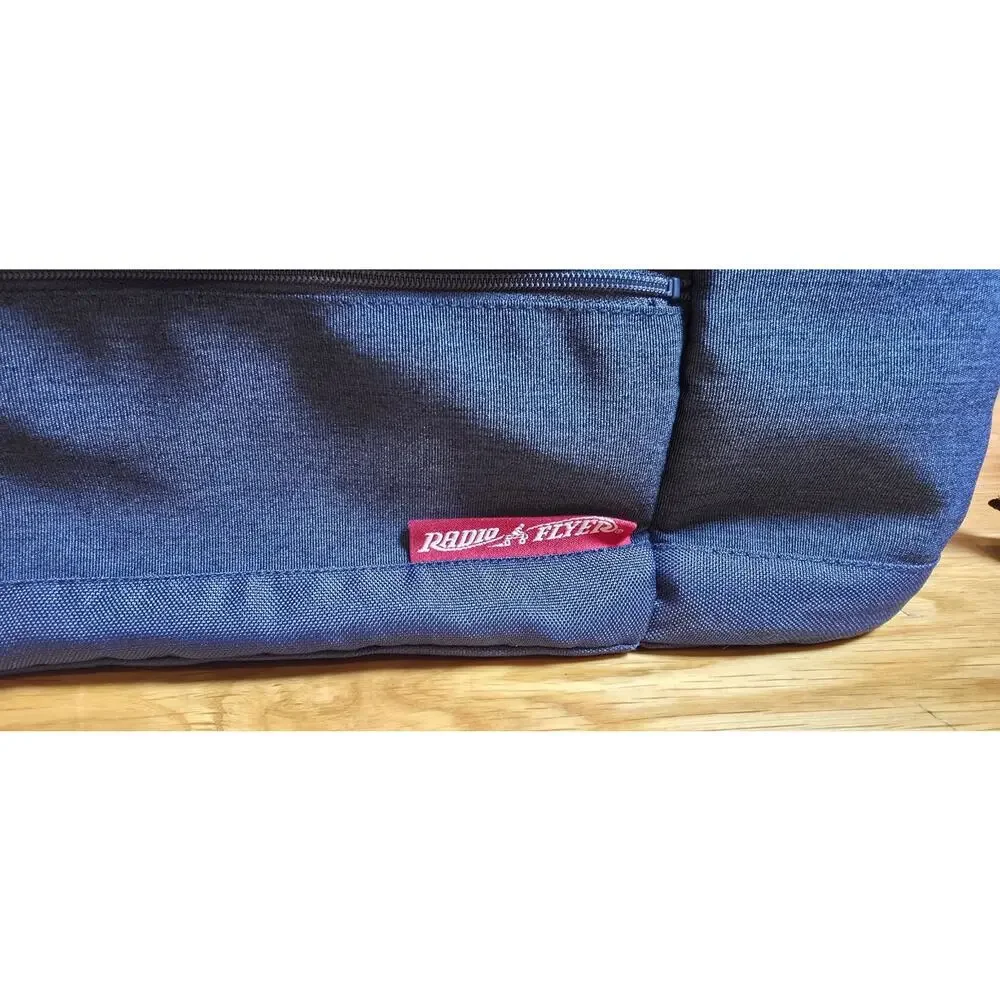 Radio Flyer Stroll N Wagon Stroller Organizer Bag Navy Blue Parent Caddy